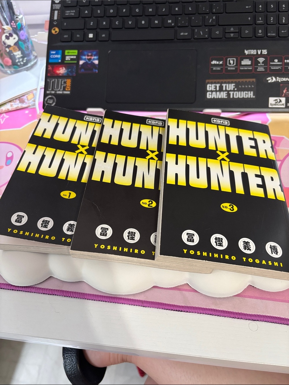 Hunter x Hunter Vol.1-3 Set - Black & Yellow Covers (francais)